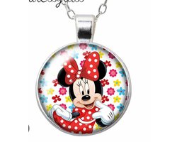 Ketting met afbeelding van Minnie Mouse | Ketting | Disney | Minnie Mouse