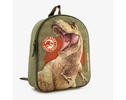 Kinder rugzak met 3D T-rex groen 9 liter