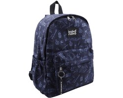 Koko Noko - Rugtas - Donkerblauw - Ritssluiting - Avonturiers - Schooltas