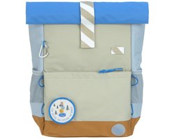 Lässig rugzak voor kinderen Medium Rolltop Backpack - Sunny Explorer Green / Blue kaki