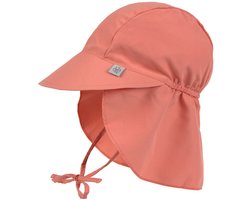 Lassig uv flap hat coral 19/36M - 50/51cm