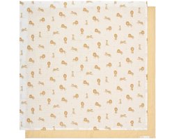 Little Dutch Safari Leo Omslagdoek Set - 70 x 70 cm - Geel