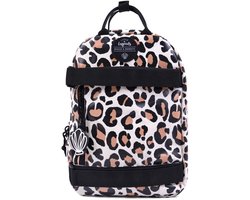 LITTLE LEGENDS BACKPACK SKATEBOARD LEOPARD SHARK
