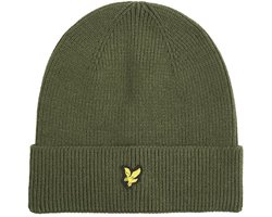 Lyle & Scott winter muts jongens - donker groen