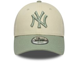 New York Yankees Child MLB Cream 9FORTY Cap 4-8 Years