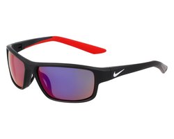 NIKE NIKE RABID 22 JR IF1054X 010 MATTE BLACK / INFRARED MIRROR 55/13/125 Jongen Zonnebrillen