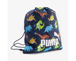 Puma Phase AOP Small kinder gymtas met dino blauw 11 liter