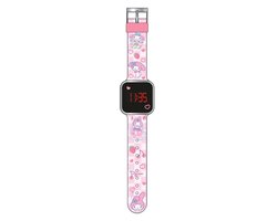 Sanrio (Hello Kitty) My Melody LED Kinderhorloge – Digitaal Horloge met LED Display – Roze – Voor Kinderen
