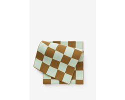 Sissy-Boy - Donkergroene geblokte sjaal