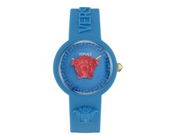 Versace Medusa Pop Kids VE9200125 Horloge - Siliconen - Blauw - Ø 32 mm