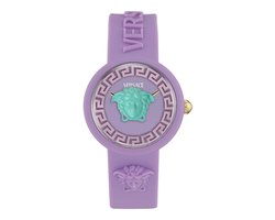 Versace Medusa Pop Kids VE9200525 Horloge - Siliconen - Paars - Ø 32 mm