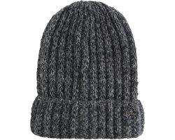 WE Fashion Jongens beanie met reflecterend draad