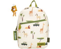 Zebra Rugzak Safari - kinderrugtas, rugtas, kinderrugzak, schooltas + Dino Ei