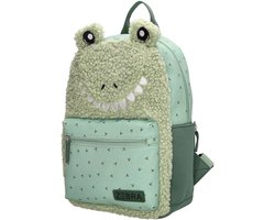 Zebra Trends Buddies Rugzak - Rugtas - Kinderen - Kids - School - Dieren - Groen.