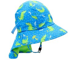 Zoocchini Krokodil Upf 50 Hoed Blauw 6-24 Months