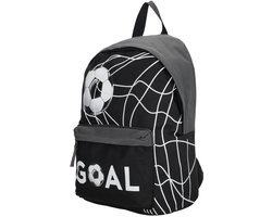 Beagles Goal Rugzak - Rugtas - Schooltas - School - Voetbal - Grijs.