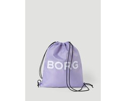 Björn Borg Gymtas Kinderen Rugzak - Tas met Touwtjes - Lila - 100% Gerecycled Polyester