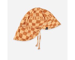 CHECKERED PEACE – Zonnehoedje baby met UV50+ bescherming