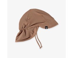 CHOCOLATE RIBBED – Zonnehoedje baby met UV50+ bescherming