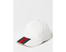 Gucci Embossed Baseball Cap Kids - White Hats