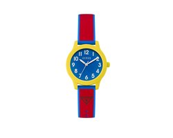 Guess Jesse Kwarts Analoog Horloge Multicolor Case: 100% Sustainable Nylon | Armband: 100% Silicone 32 mm GK0002G7, GK0002G8