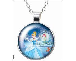 Ketting met Assepoester afbeelding | Ketting | Assepoester | Cinderella