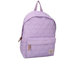 Kidzroom Wonderful Worlds Rugzak - Paars - Hartjes