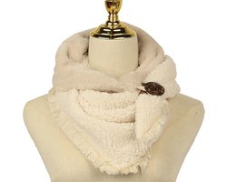 Kindersjaal - I'm Dutch - Barrow - Naturel - Warm - Teddy - Pluche