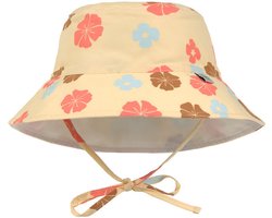 Lassig uv bucket hat flowers vanilla 7-18m 46/49