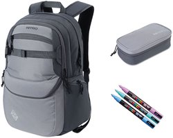 NITRO Future Hero Schooltas set 3-delig