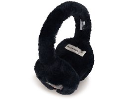 Oorwarmers meisje donkerblauw met glitterdetails