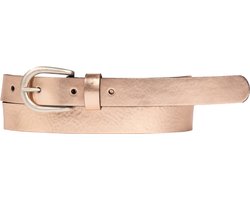 Petrol Industries Riem Meisjes - Broekriem - Verstelbaar - Leer - Rosé - 75 cm