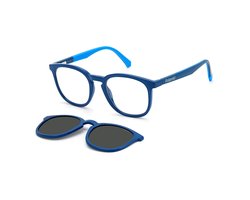 POLAROID Kinderen PLD 8050/CS MVU AZURE 47/18/130 JUNIOR Zonnebrillen