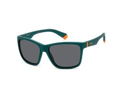 POLAROID Kinderen PLD 8057/S DLD MATTE GREEN 50/13/130 JUNIOR Zonnebrillen