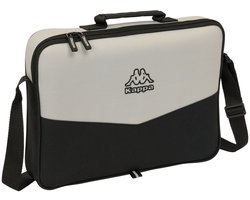 Schoolrugzak Kappa Grey Zwart Grijs 38 x 28 x 6 cm