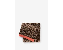 Sissy-Boy - Bruine sjaal met leopard print
