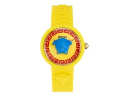 Versace Medusa Pop Kids VE9200425 Horloge - Siliconen - Geel - Ø 32 mm