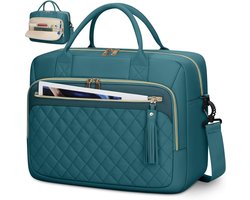 17 Inch Laptoptas voor Vrouwen - Grote Messenger Bag en Werktas voor Laptop, College, en Kantoor
