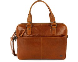 Bear Design Teun Andorra Laptoptas -14 inch - Cognac