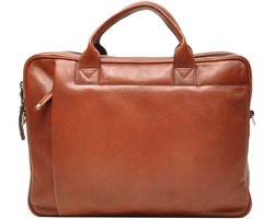 Berba Laptoptas / Werktas - 14 inch - Leer - Lucca - Cognac