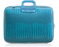 Bombata Cocco Laptoptas 17 inch Turquoise