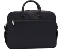 BOSS Business tas Schoudertas met laptopvak Ray Document Case Black Zwart