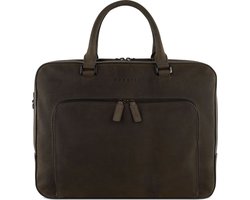 bugatti Afzonderlijke gevallen Laptoptas met laptopvak Luca Briefcase Brown Bruine