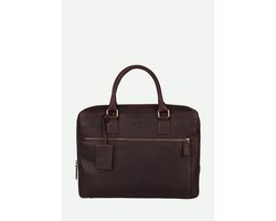 Burkely Fundamentals Antique Avery Laptopbag 13,3'' - Laptoptas - Volwassenen - Bruin