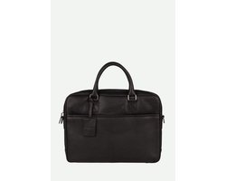 Burkely Fundamentals Antique Avery Laptopbag Uni 15.6" - Laptoptas - Volwassenen - Zwart