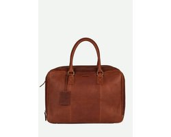 Burkely Fundamentals Antique Avery Worker 15.6'' - Laptoptas - Volwassenen - Cognac