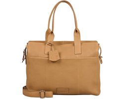 Burkely Soft Skylar Workbag 15.6'' - Laptoptas - Volwassenen - Beige
