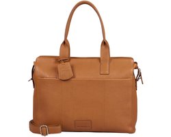 Burkely Soft Skylar Workbag 15.6'' - Laptoptas - Volwassenen - Cognac