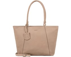 Burkely Special Sara Wide Tote 15.6" - Laptoptas - Volwassenen - Grijs