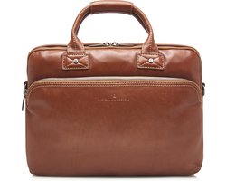 Castelijn & Beerens - Firenze Business Laptoptas 15,6 inch | Lichtbruin